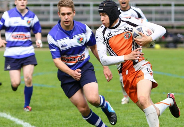 Marvin Üürike on the run