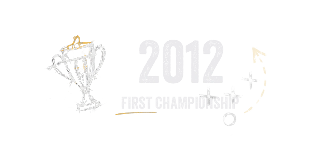 First championship in 2012